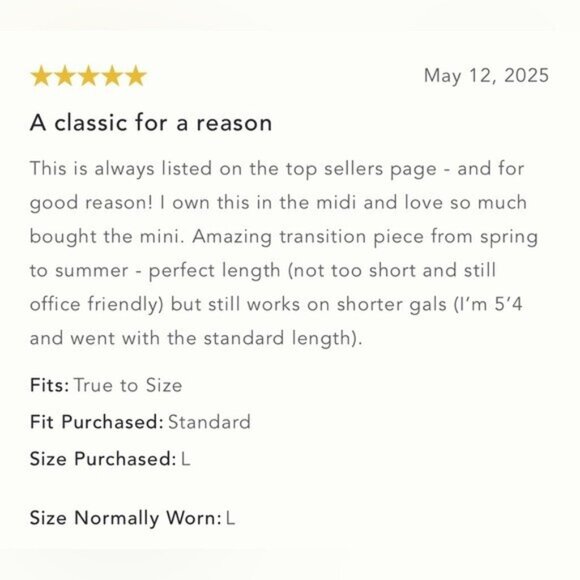 NWT Size MP - The Bettina Shirt Dress by Maeve: Mini Edition - Picture 11 of 16